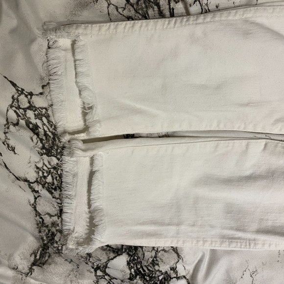 Madewell White Jeans 10" High Rise Skinny NWOT - Picture 3 of 6